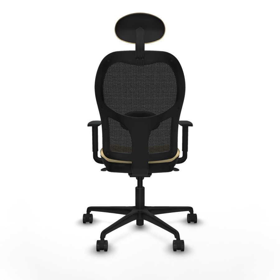 Kontorstol med hovedg�rde Jorquera Piqueras y Crespo 1D036N1 Fl�defarvet #5