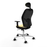 Kontorstol med hovedg�rde Jorquera Piqueras y Crespo 1D086N1 Fl�defarvet #4