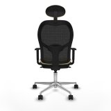 Kontorstol med hovedg�rde Jorquera Piqueras y Crespo 1D086N1 Fl�defarvet #5