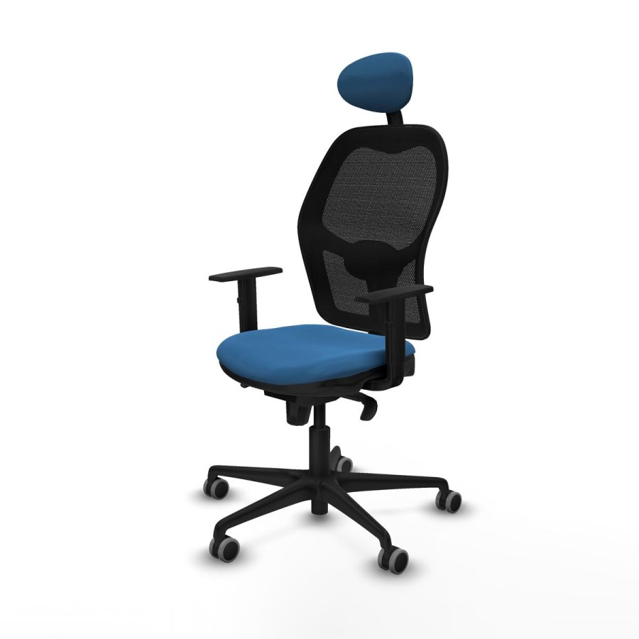 Kontorstol med hovedg�rde Jorquera Piqueras y Crespo 1D036G1 Lysebl� #2