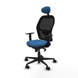 Kontorstol med hovedg�rde Jorquera Piqueras y Crespo 1D036N1 Lysebl� #2