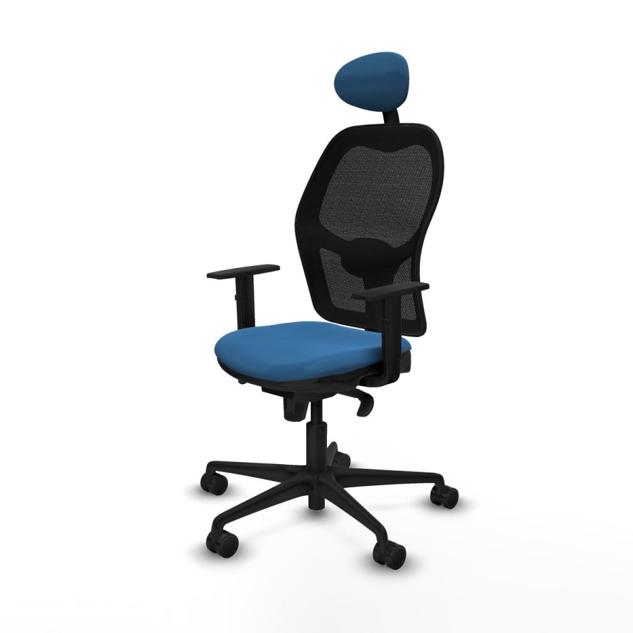 Kontorstol med hovedg�rde Jorquera Piqueras y Crespo 1D036N1 Lysebl� #2