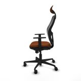 Kontorstol Piqueras y Crespo 1D036N1 Brun Sort #3