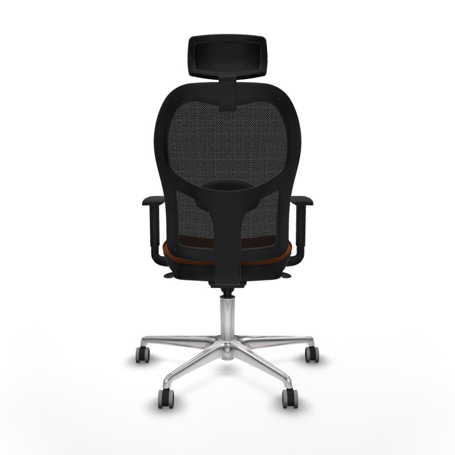 Kontorstol Piqueras y Crespo 1D086G2 Brun Sort #5