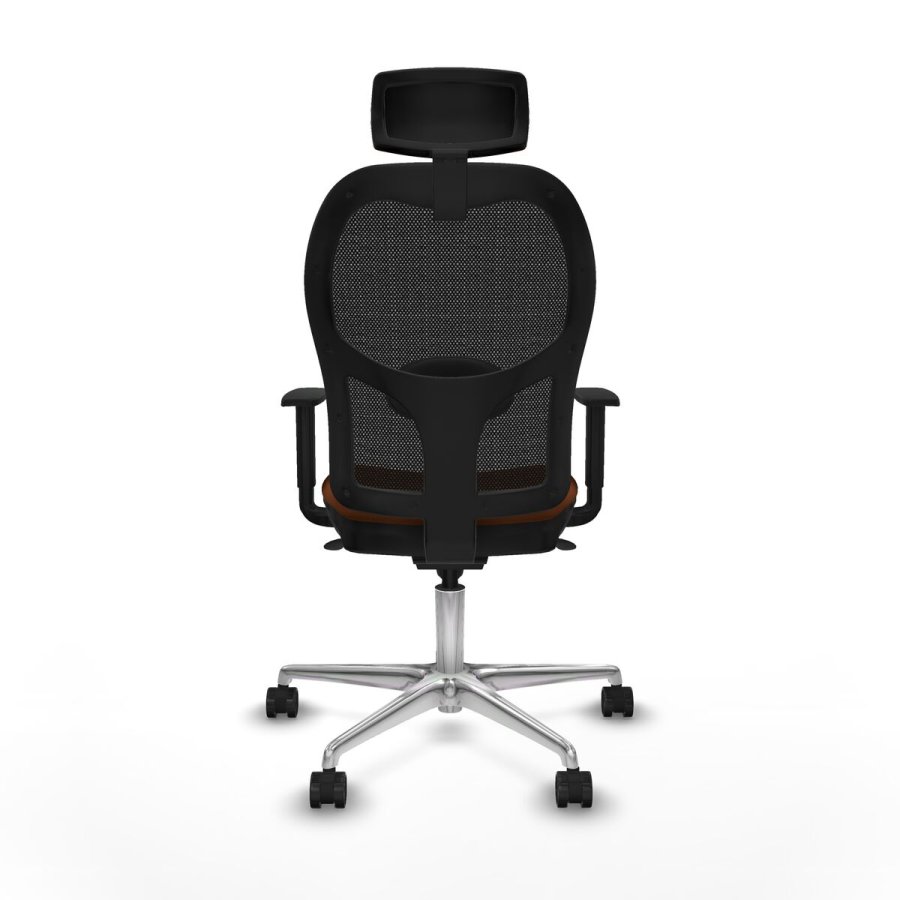 Kontorstol med hovedg�rde Jorquera Piqueras y Crespo 1D086N2 Brun Sort #5