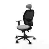 Kontorstol med hovedg�rde Jorquera Piqueras y Crespo 1D036N1 Lysegr� #2