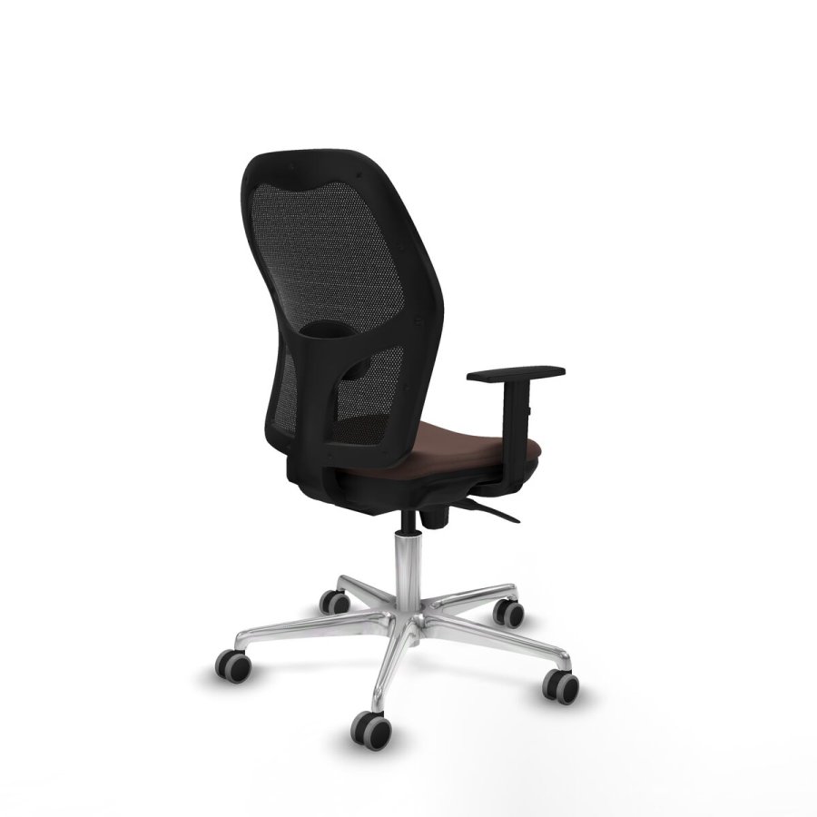 Kontorstol Piqueras y Crespo 1D086G0 Sort M�rkebrun #6