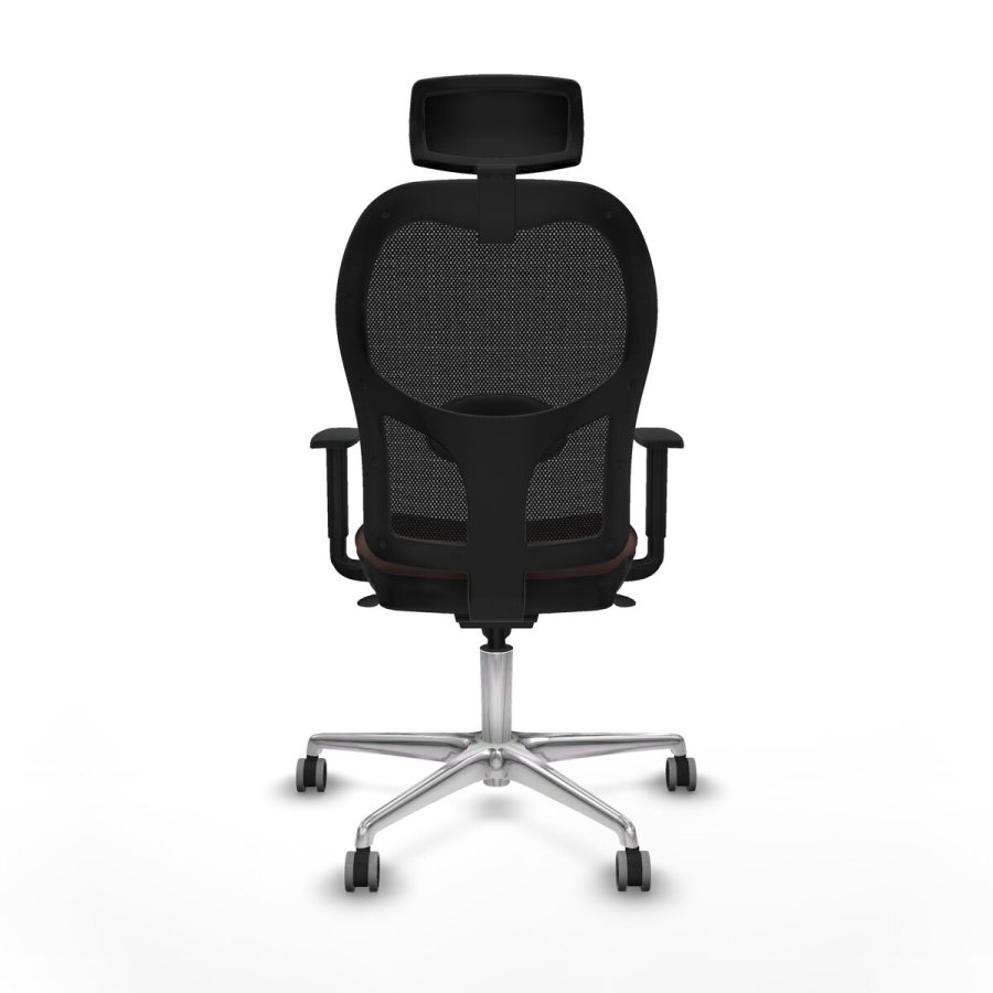 Kontorstol med hovedg�rde Jorquera Piqueras y Crespo 1D086G2 Sort M�rkebrun #5