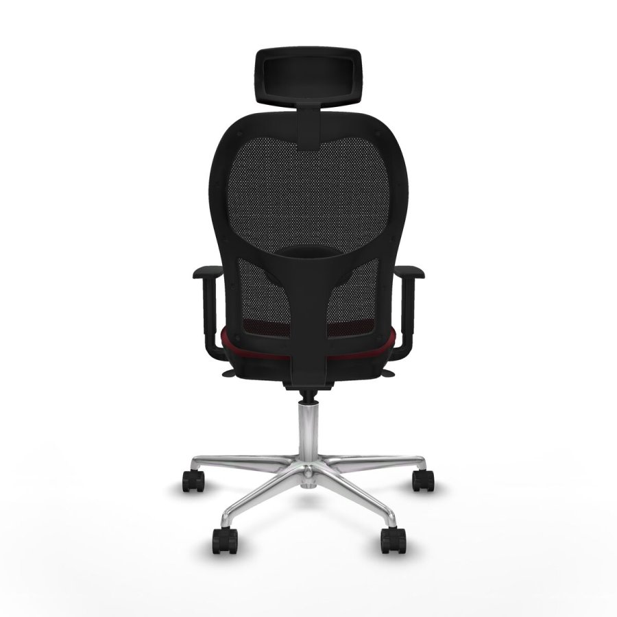 Kontorstol med hovedg�rde Jorquera Piqueras y Crespo 1D086N2 R�dbrun #5