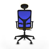 Kontorstol med hovedg�rde Motilla Piqueras y Crespo 1D066N1 Gul #5