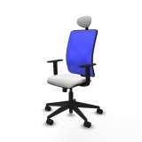 Kontorstol med hovedg�rde Motilla Piqueras y Crespo 1D066N1 Hvid #2