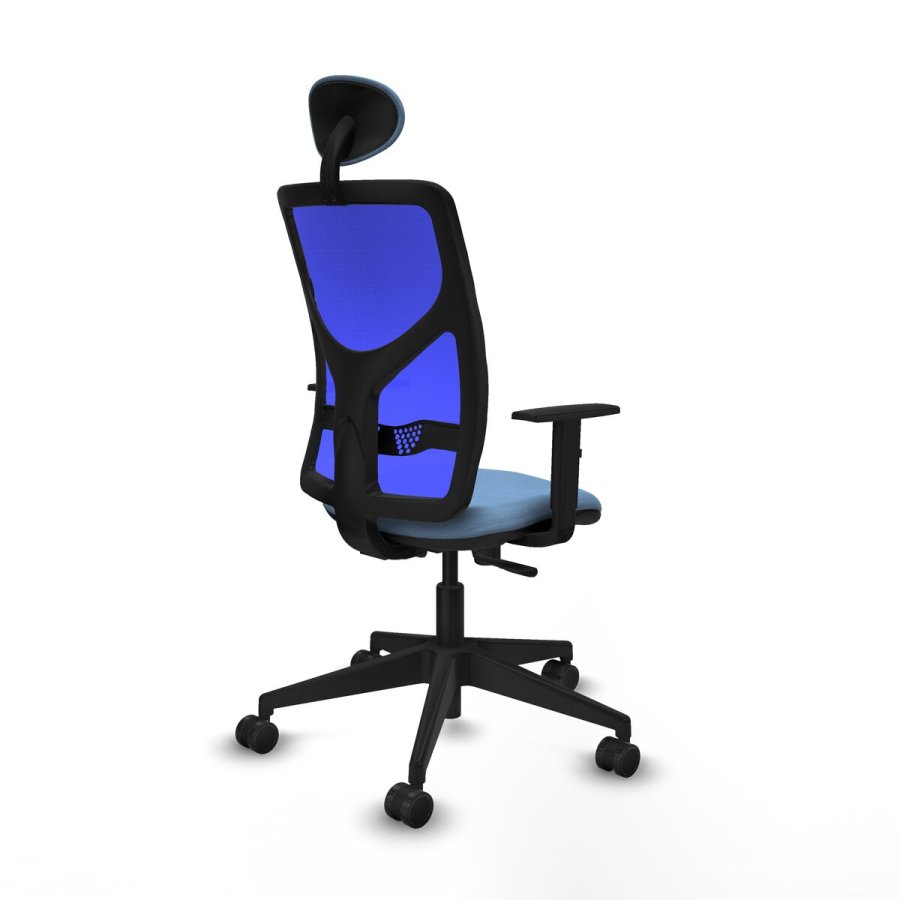 Kontorstol med hovedg�rde Motilla Piqueras y Crespo 1D066N1 Himmelbl� #6