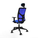 Kontorstol med hovedg�rde Motilla Piqueras y Crespo 1D066N1 Bl� #4