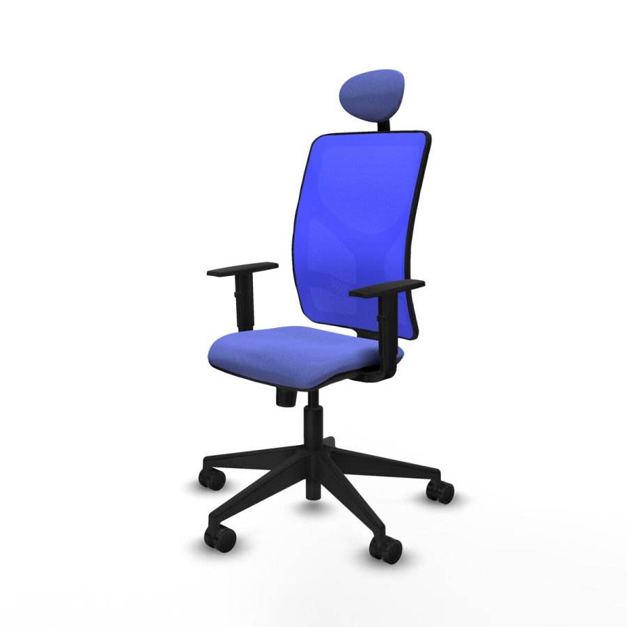 Kontorstol med hovedg�rde Motilla Piqueras y Crespo 1D066N1 Lysebl� #2