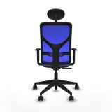 Kontorstol med hovedg�rde Motilla Piqueras y Crespo 1D066N1 Lysebl� #5