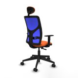 Kontorstol med hovedg�rde Motilla Piqueras y Crespo 1D066N1 Orange #6