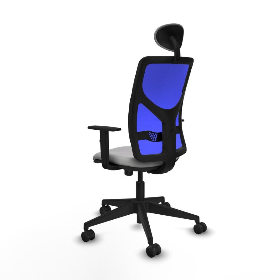 Kontorstol med hovedg�rde Motilla Piqueras y Crespo 1D066N1 Lysegr� #4