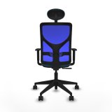 Kontorstol med hovedg�rde Motilla Piqueras y Crespo 1D066N1 Bl� Petroleum gr�n #5