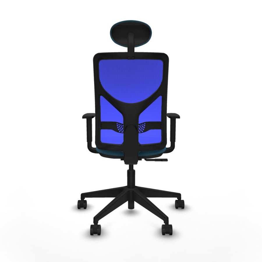 Kontorstol med hovedg�rde Motilla Piqueras y Crespo 1D066N1 Bl� Petroleum gr�n #5