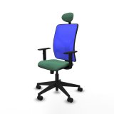 Kontorstol med hovedg�rde Motilla Piqueras y Crespo 1D066N1 Smaragdgr�n #2