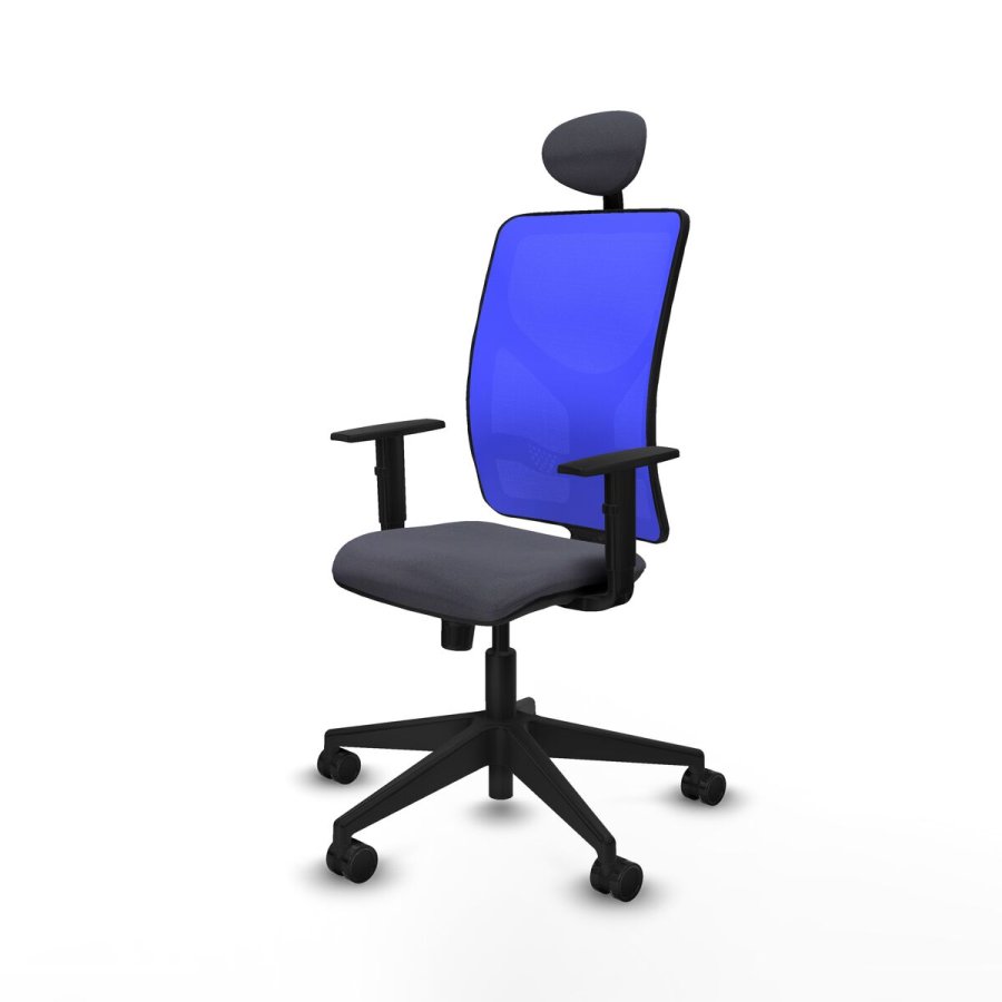 Kontorstol med hovedg�rde Motilla Piqueras y Crespo 1D066N1 M�rkegr� #2