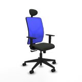 Kontorstol med hovedg�rde Motilla Piqueras y Crespo 1D066N1 Sort #1