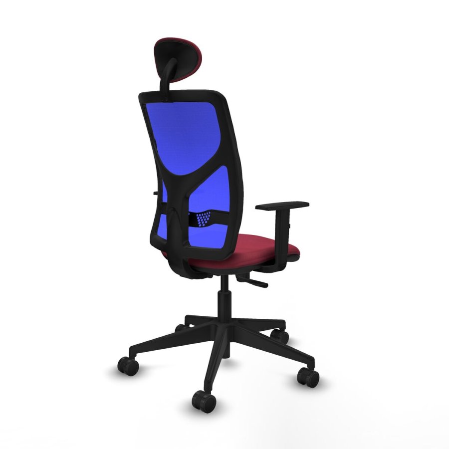 Kontorstol med hovedg�rde Motilla Piqueras y Crespo 1D066N1 R�dbrun #6