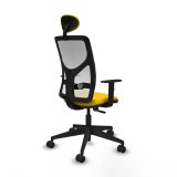 Kontorstol med hovedg�rde Motilla Piqueras y Crespo 1D066N1 Gul #6