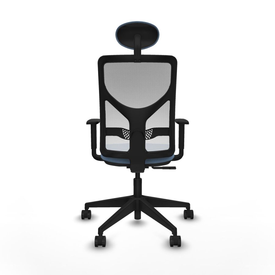 Kontorstol med hovedg�rde Motilla Piqueras y Crespo 1D066N1 Himmelbl� #5