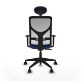 Kontorstol med hovedg�rde Motilla Piqueras y Crespo 1D066N1 Bl� #5