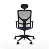 Kontorstol med hovedg�rde Motilla Piqueras y Crespo 1D066N1 Lysebl� #4