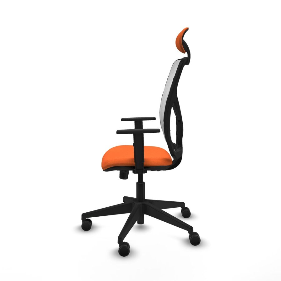 Kontorstol med hovedg�rde Motilla Piqueras y Crespo 1D066N1 Orange #3