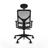 Kontorstol med hovedg�rde Motilla Piqueras y Crespo 1D066N1 Lysegr� #5