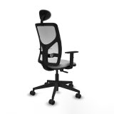 Kontorstol med hovedg�rde Motilla Piqueras y Crespo 1D066N1 Lysegr� #6