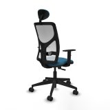 Kontorstol med hovedg�rde Motilla Piqueras y Crespo 1D066N1 Hvid Petroleum gr�n #6