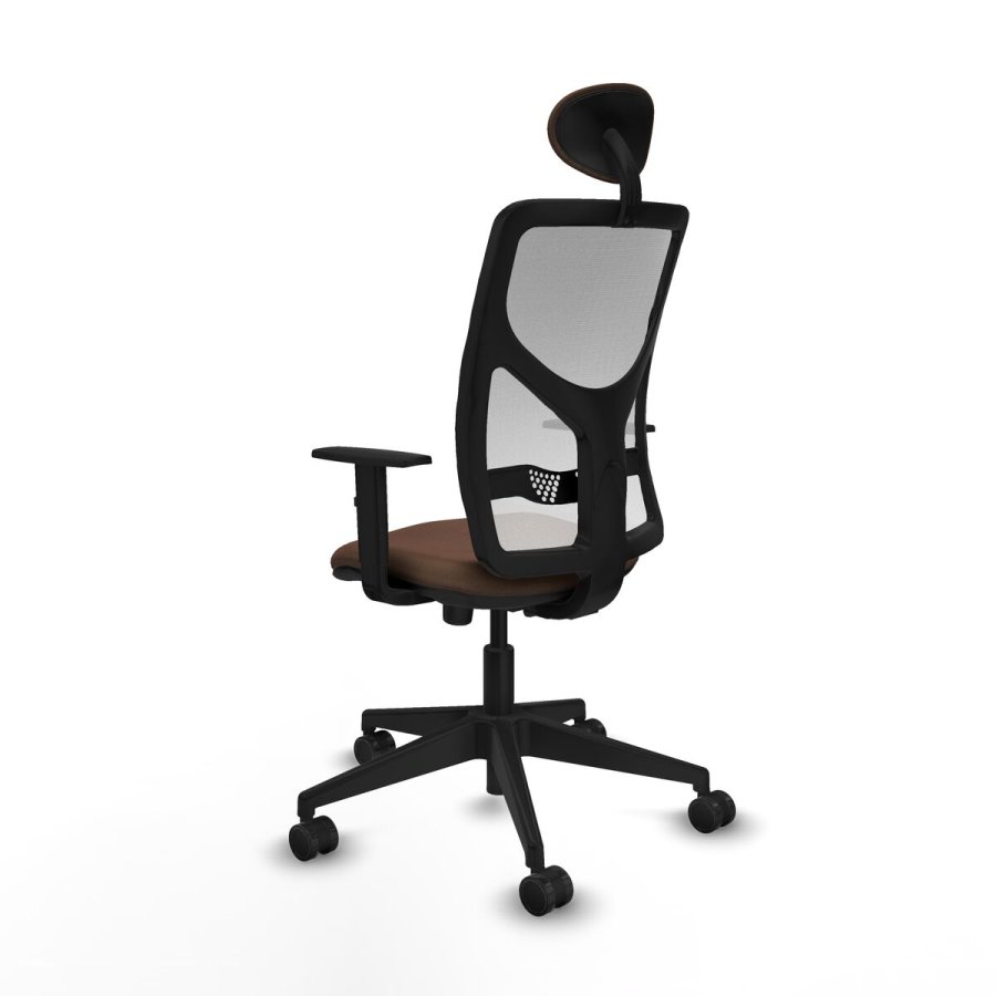 Kontorstol med hovedg�rde Motilla Piqueras y Crespo 1D066N1 Hvid M�rkebrun #4