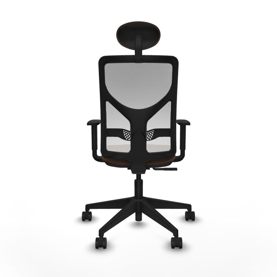 Kontorstol med hovedg�rde Motilla Piqueras y Crespo 1D066N1 Hvid M�rkebrun #5