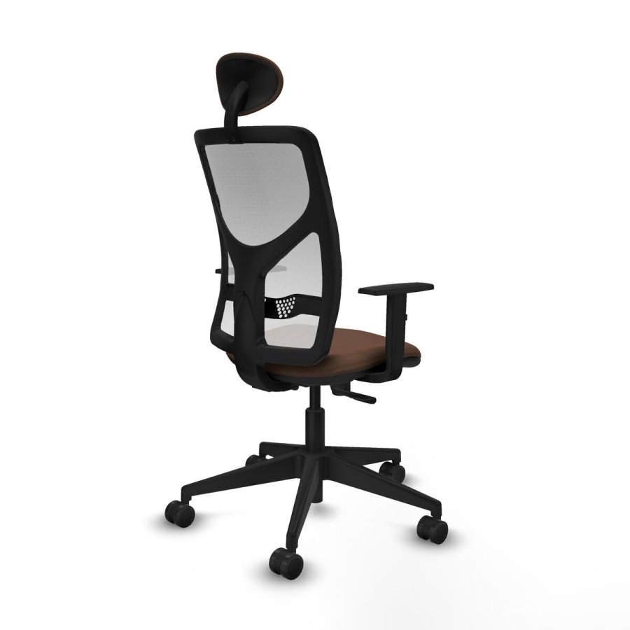 Kontorstol med hovedg�rde Motilla Piqueras y Crespo 1D066N1 Hvid M�rkebrun #6