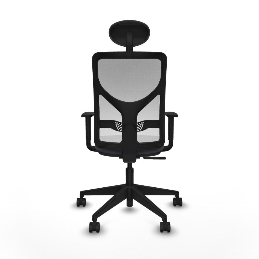 Kontorstol med hovedg�rde Motilla Piqueras y Crespo 1D066N1 M�rkegr� #5