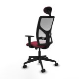 Kontorstol med hovedg�rde Motilla Piqueras y Crespo 1D066N1 R�dbrun #4