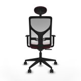 Kontorstol med hovedg�rde Motilla Piqueras y Crespo 1D066N1 R�dbrun #5