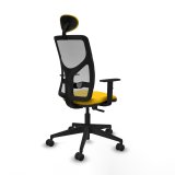 Kontorstol med hovedg�rde Motilla Piqueras y Crespo 1D066N1 Gul #6