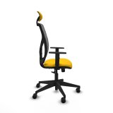 Kontorstol med hovedg�rde Motilla Piqueras y Crespo 1D066N1 Gul #7