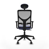 Kontorstol med hovedg�rde Motilla Piqueras y Crespo 1D066N1 Lysebl� #5