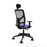 Kontorstol med hovedg�rde Motilla Piqueras y Crespo 1D066N1 Lysebl� #6