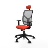 Kontorstol med hovedg�rde Motilla Piqueras y Crespo 1D066N1 M�rk orange #2