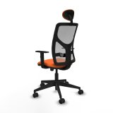Kontorstol med hovedg�rde Motilla Piqueras y Crespo 1D066N1 Orange #4