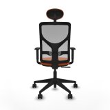 Kontorstol med hovedg�rde Motilla Piqueras y Crespo 1D066N1 Orange #5