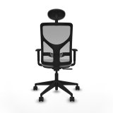 Kontorstol med hovedg�rde Motilla Piqueras y Crespo 1D066N1 Lysegr� #5