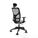 Kontorstol med hovedg�rde Motilla Piqueras y Crespo 1D066N1 Lysegr� #6